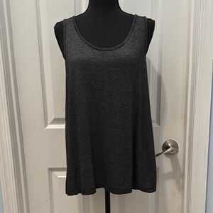 Women's Sleeveless Gray Top